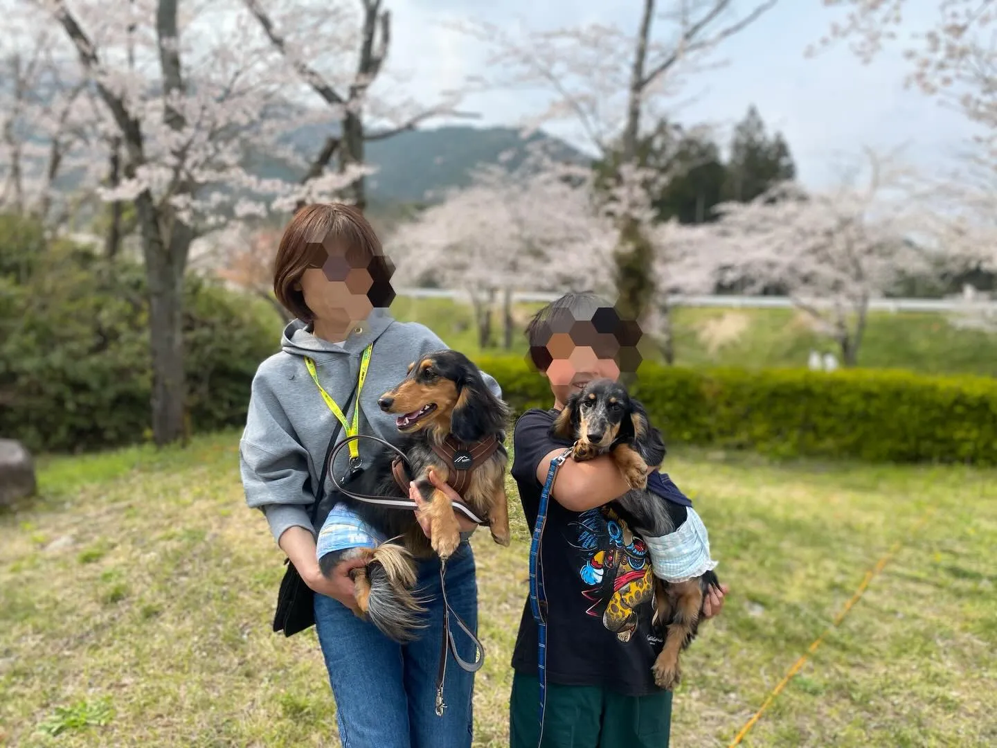 ダンク君(叔父)&めお君(甥)🐾
