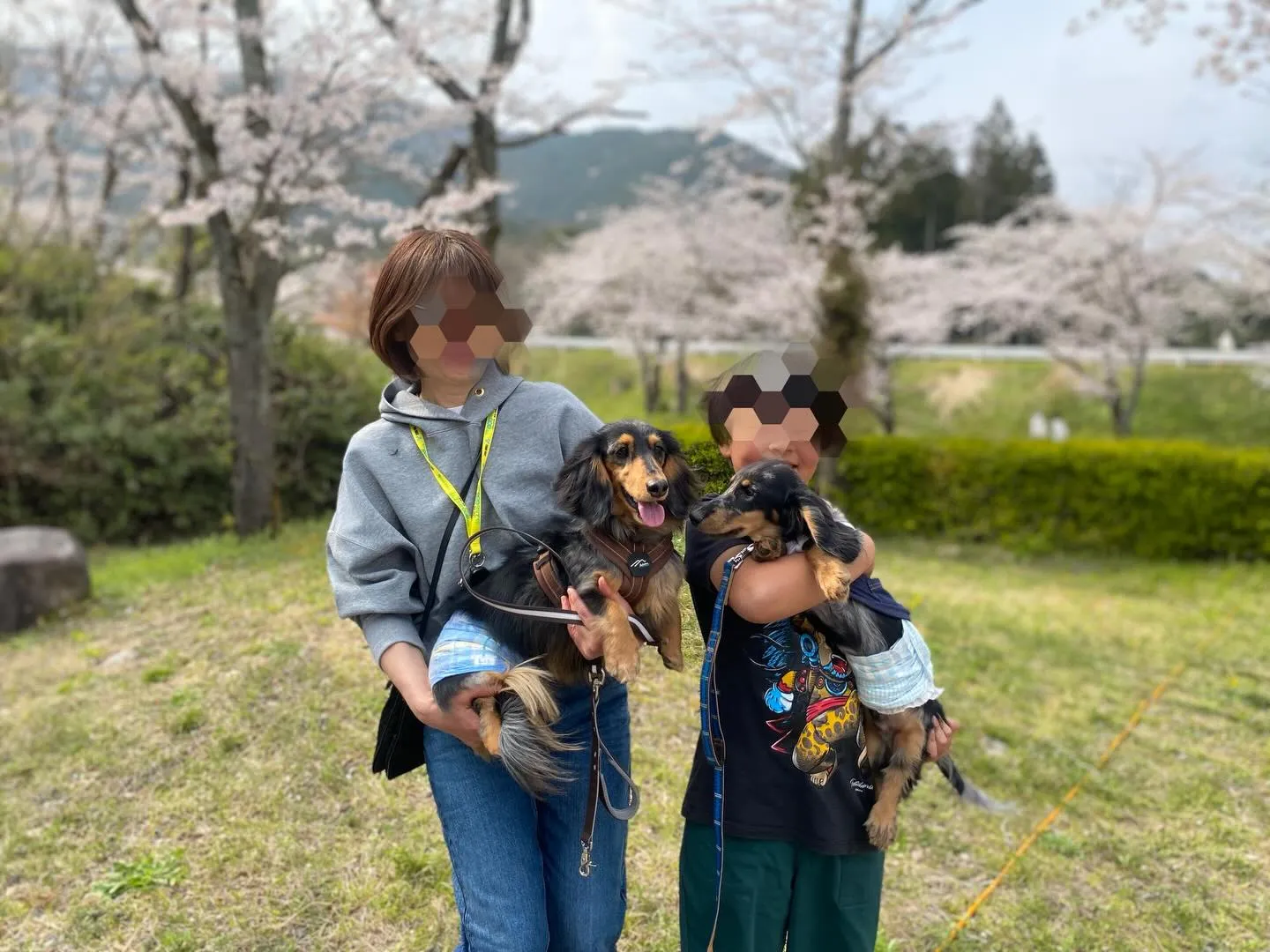 ダンク君（叔父）＆めお君（甥）🐾