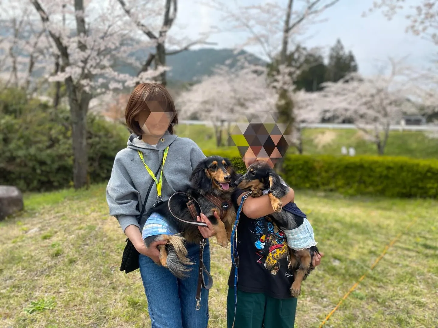 ダンク君（叔父）＆めお君（甥）🐾