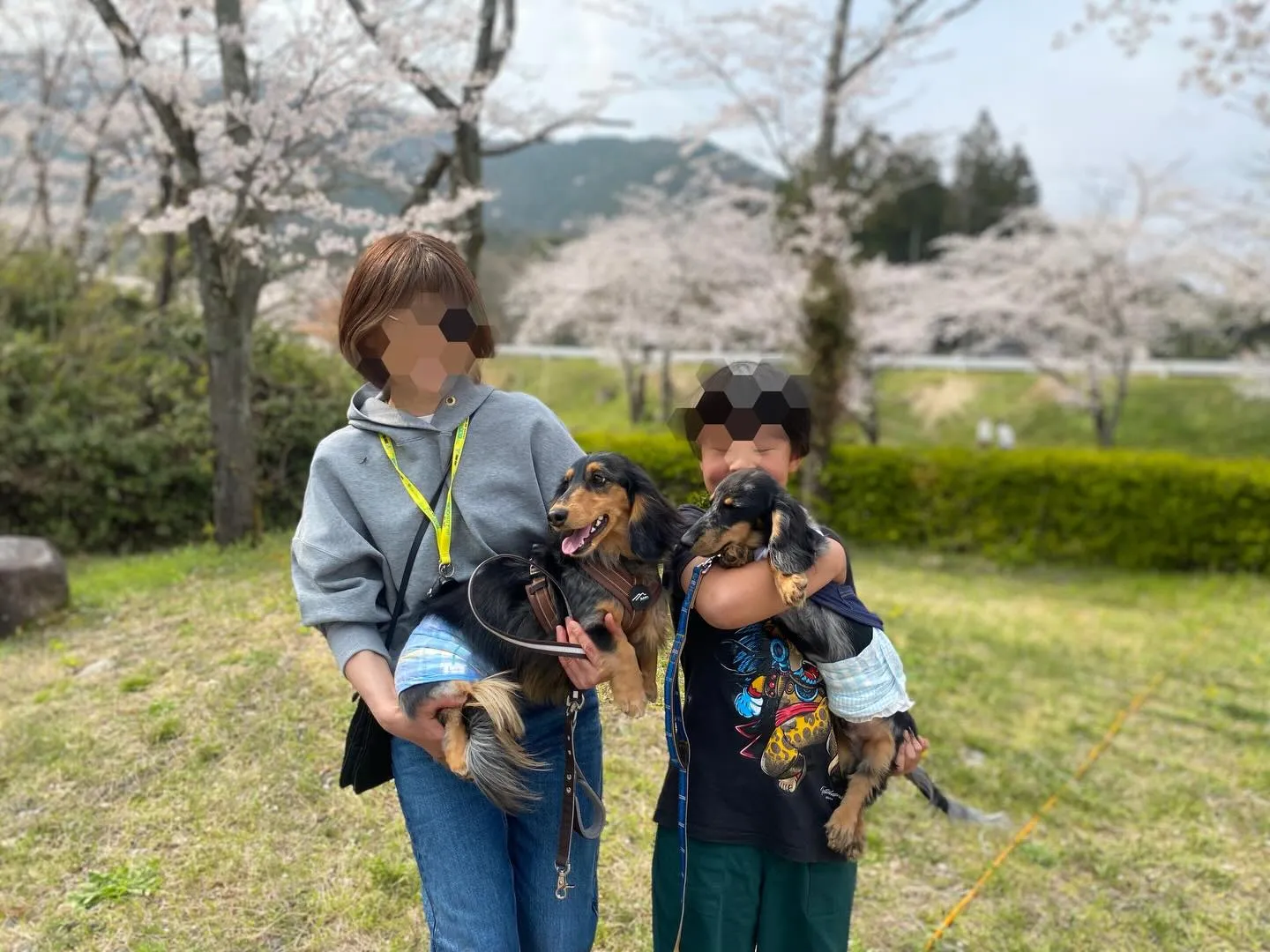 ダンク君（叔父）＆めお君（甥）🐾